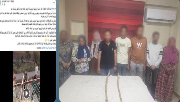 حقيقة فيديو تعدي أشخاص على سيد...