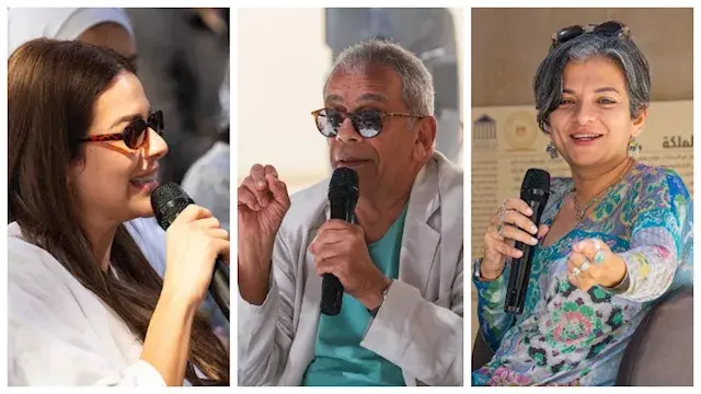 التروكاج وجلسة خيري بشارة.. 25 صورة من مهرجان الإسكندرية للفيلم القصير