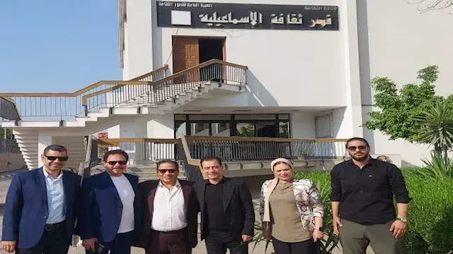 هشام عطوة يتفقد قصر ثقافة الإسماعيلية استعدادا للمهرجان القومي للمسرح