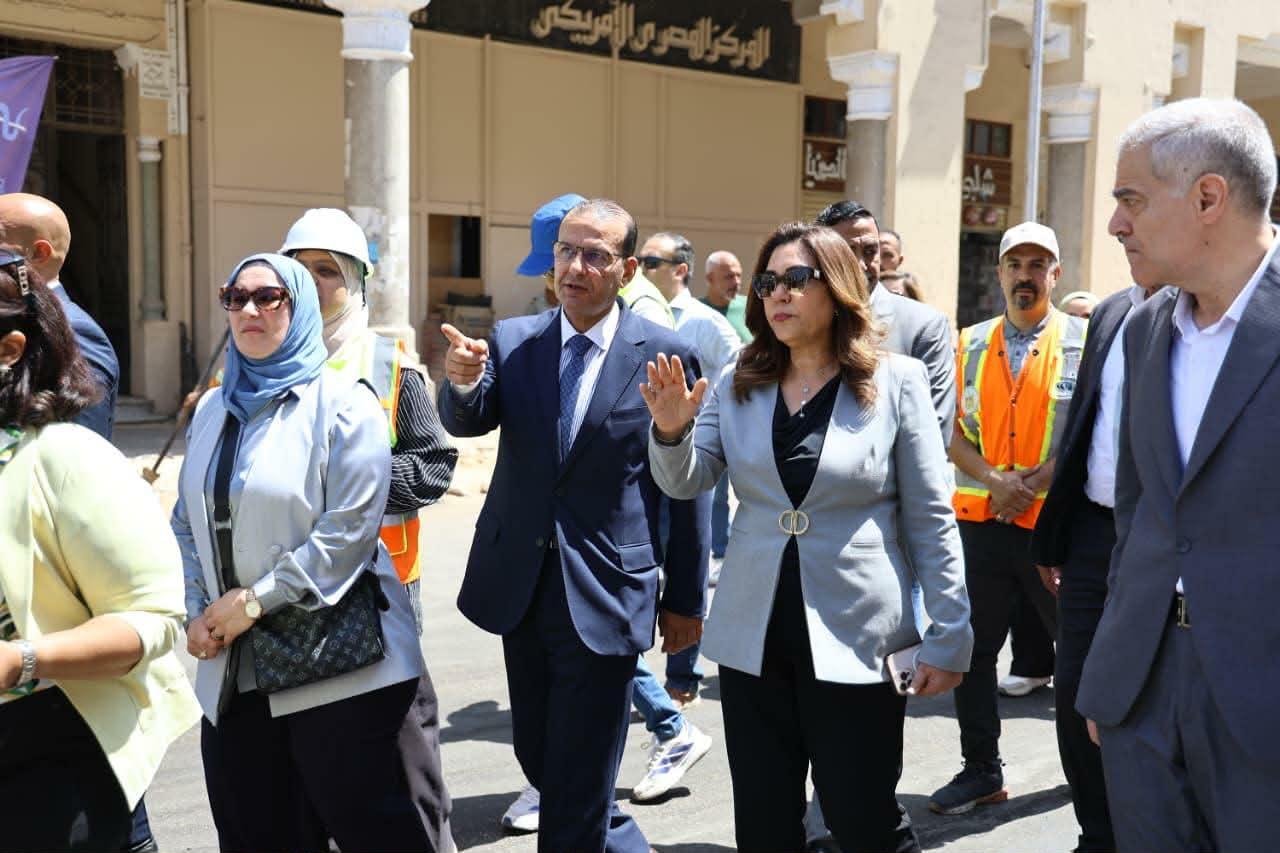 وزيرة التنمية المحلية والبيئة...