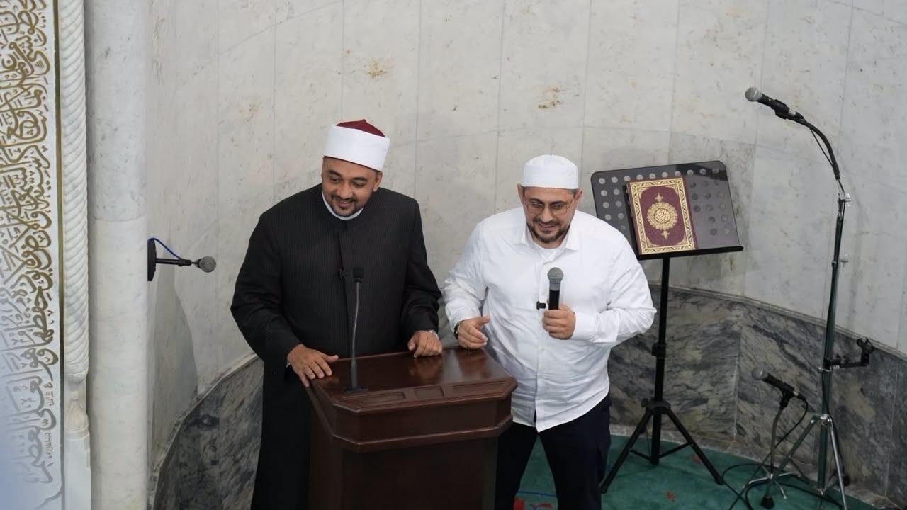 بحضور رئيس وزرائها.. أمين الأعلى للشئون الإسلامية يلقي خطبة الجمعة بالمسجد المركزي بجمهورية داغستان