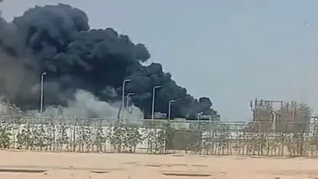 حريق داخل مصنع بالسادات والحما...