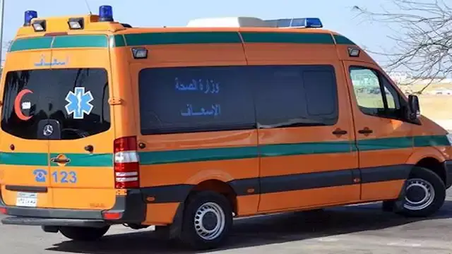 مصرع شخص وإصابة اثنين في حادث تصادم ببني سويف