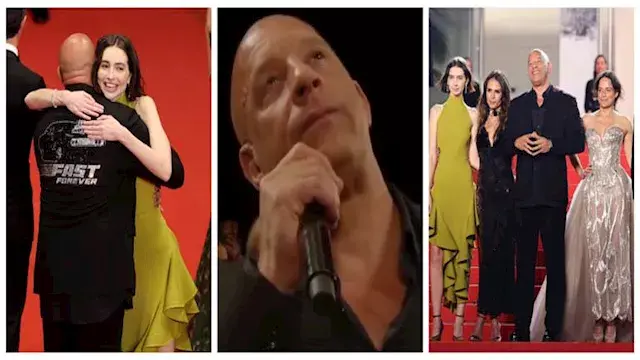 بكاء وتأثر فين ديزل في كواليس احتفال مهرجان كان بمرور ربع قرن على"Fast & Furious"