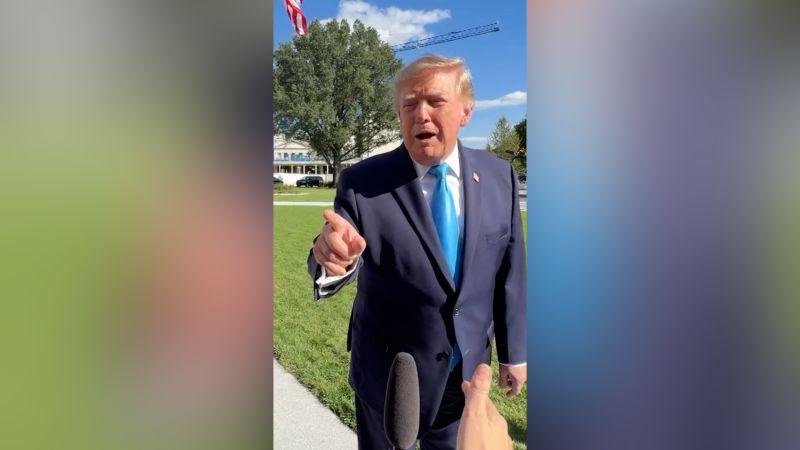 ترامب يهاجم مذيعة CNN بعد سؤال حول تدني نسبة تأييده باستطلاعات الرأي