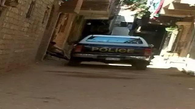 النيابة تعاين مسرح مقتل طالبة...