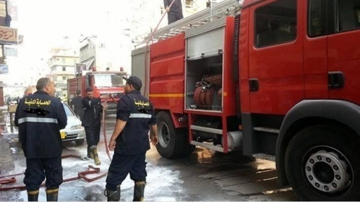 شاحن هاتف وراء الحادث.. إخماد...
