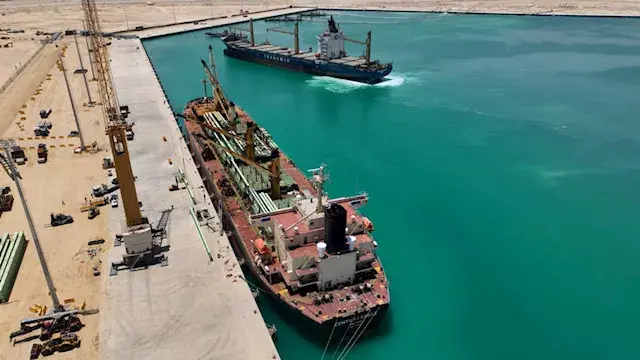 محطة "ترانس كارجو" بالسخنة تست...