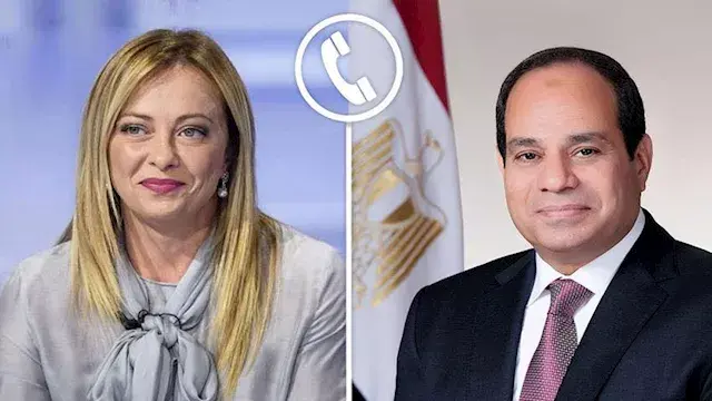 الرئيس السيسي لـ"ميلوني": نرفض...