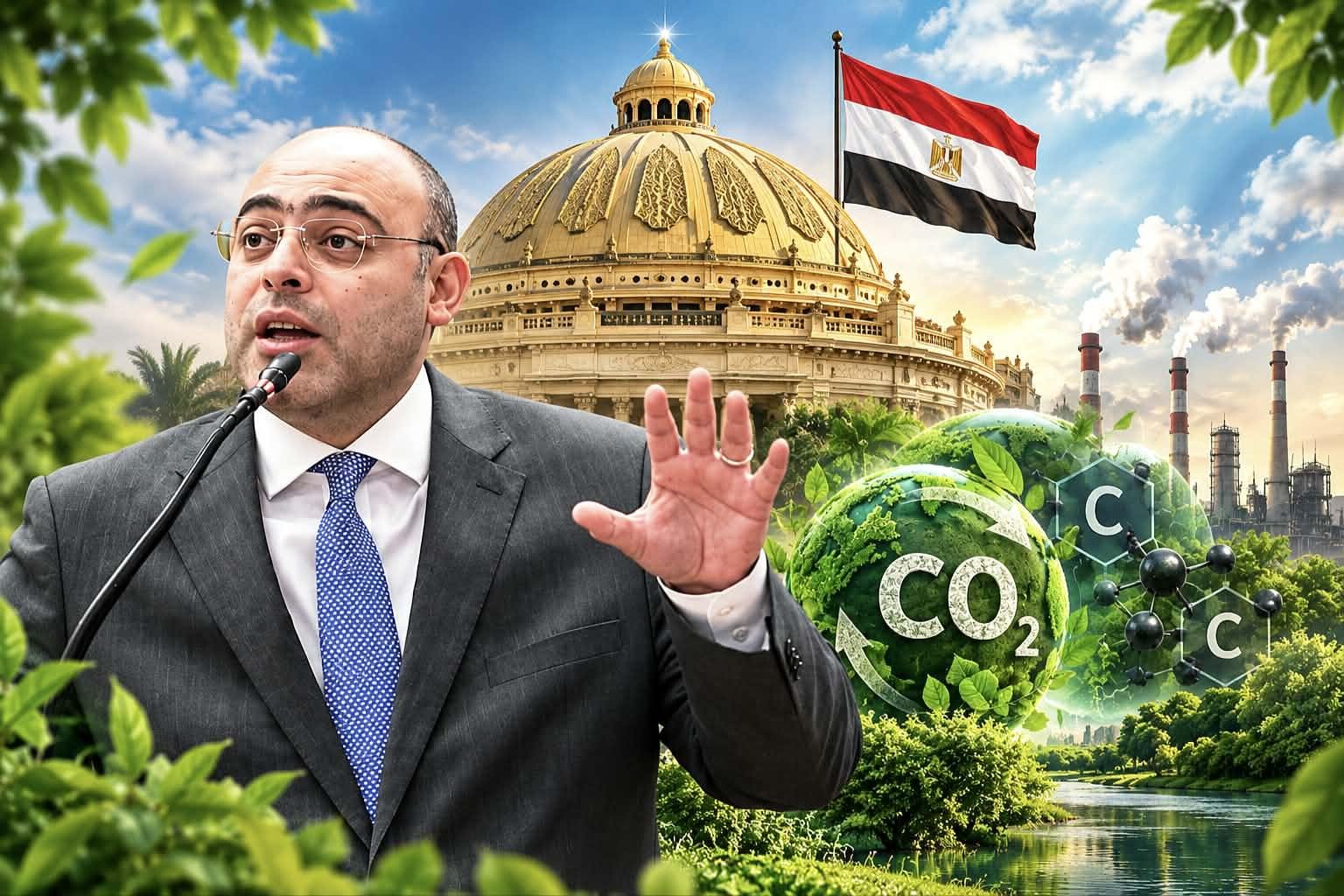 خاص| الشروق تنشر مشروع قانون جديد عن حوكمة الكربون قبل تقديمه للبرلمان دور الانعقاد القادم