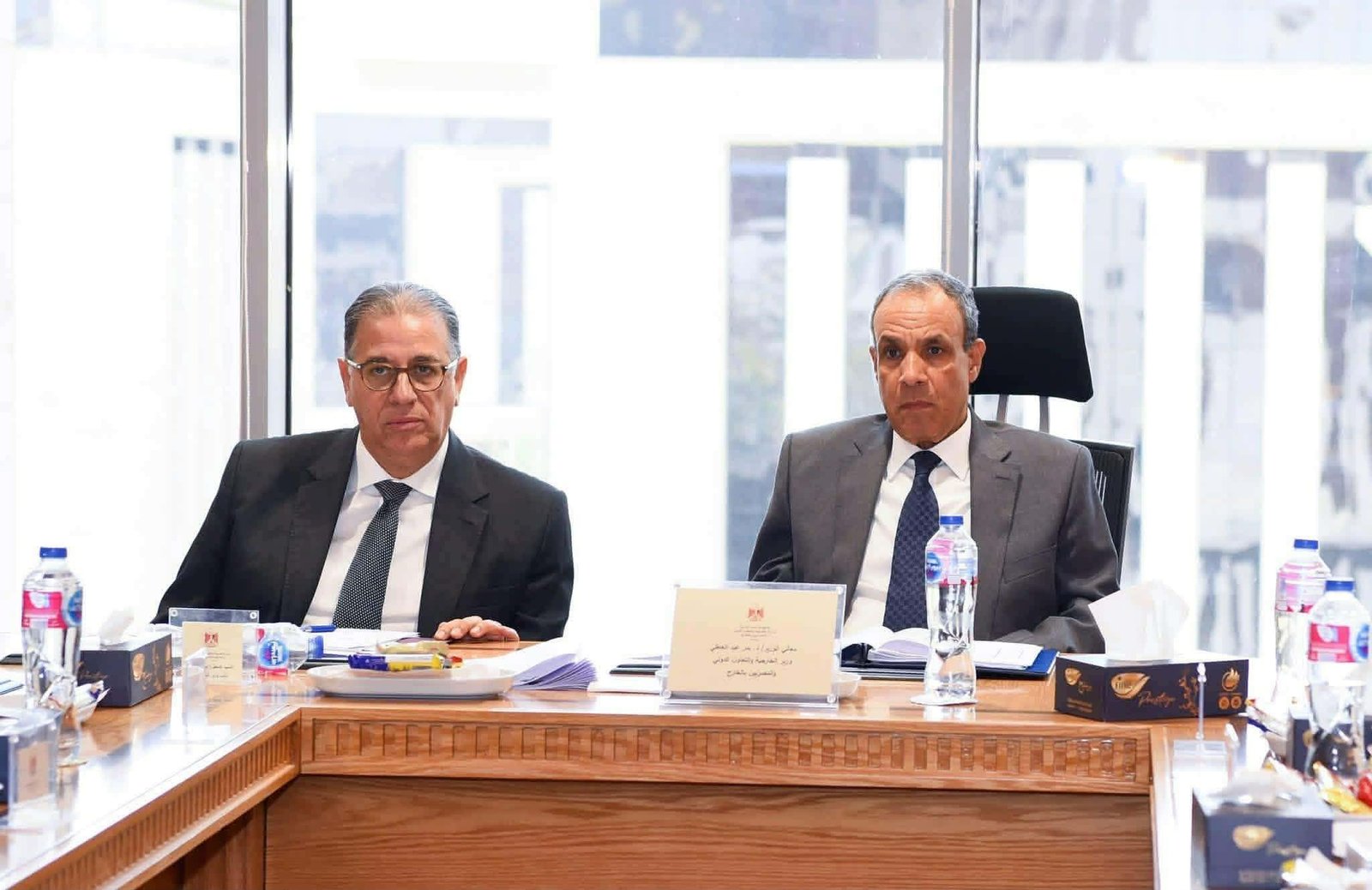 وزير الخارجية يشارك في الاختبا...