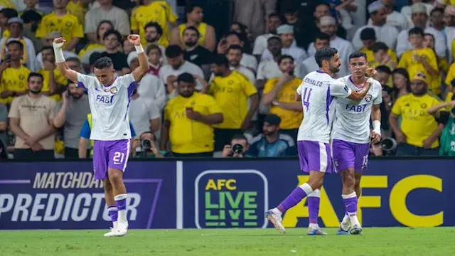 العين يضرب النصر برباعية في دوري أبطال آسيا للنخبة