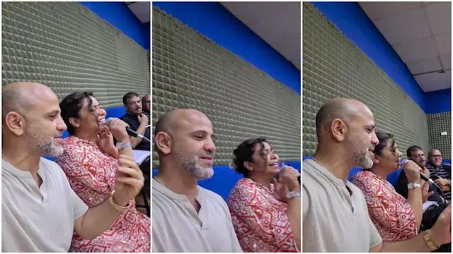 أول ظهور لـ شيرين عبدالوهاب من...