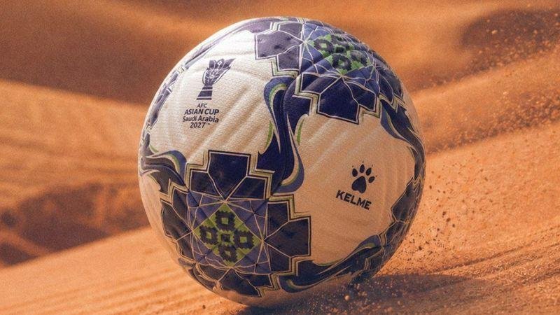 تحمل اسم "خُزامى".. تعرّف على كرة كأس آسيا 2027 في السعودية