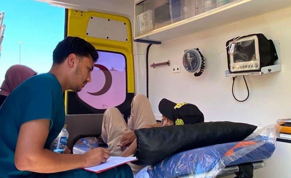 ميناء رفح البري يستقبل 102 جري...