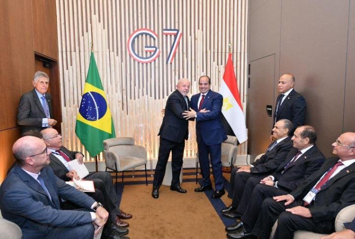 السيسي أمام قمة السبع: حوكمة ا...