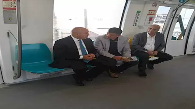 صور.. كامل الوزير يستقل المونو...