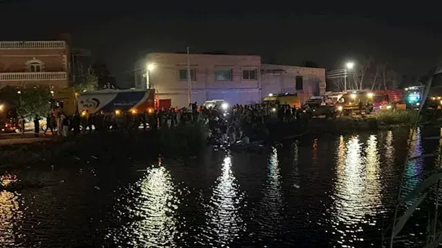 تشييع 6 من جثامين ضحايا حادث ت...