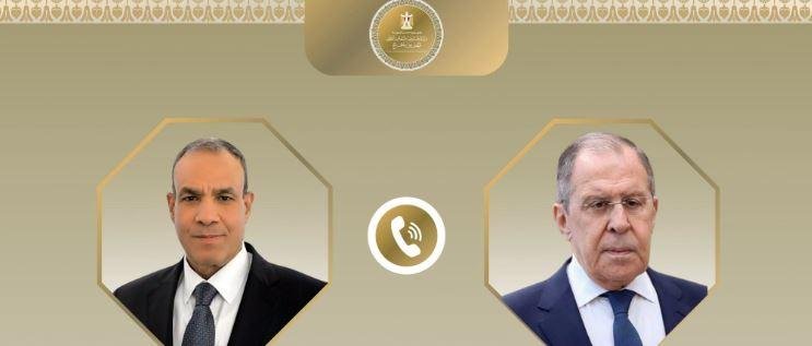 وزير الخارجية ونظيره الروسي يب...
