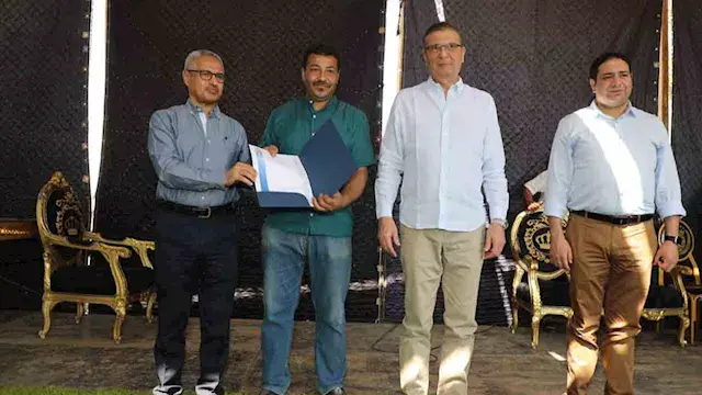 وزير الزراعة ومحافظ بني سويف ي...