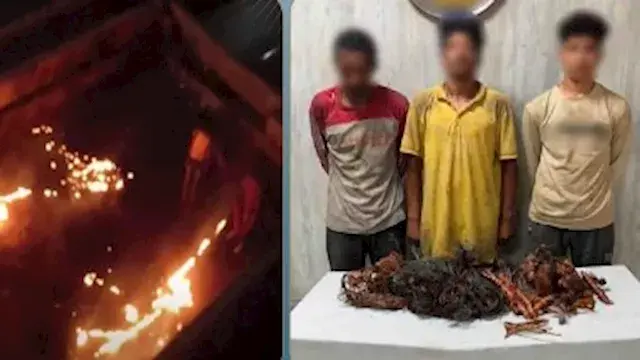 النار تكشف جريمتهما.. ضبط عاطل...