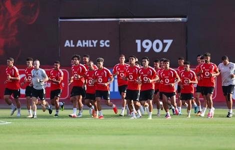 الأهلي يواصل برنامجه الإعدادي بمران صباحي استعدادا لعودة المنافسات
