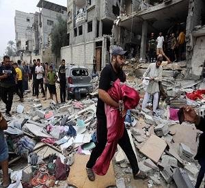 شهيدان فلسطينيان جراء قصف إسرائيلي لمدينة غزة ومخيم النصيرات