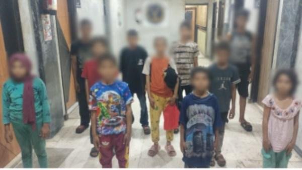 القبض على عصابة تستغل الأطفال...