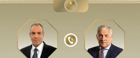 وزير الخارجية ونظيره الإيطالي...