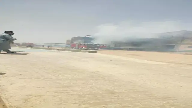 معاينة أولية تكشف تفاصيل حريق محطة موالح بالصحراوي وإصابة 10 عمال بالاختناق