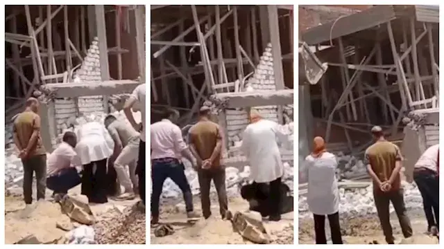 حملة إزالة تتحول لجدل واسع.. ما حقيقة تقبيل سيدة لقدم رئيسة بني مزار؟