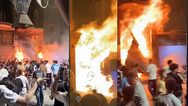 حريق مخزن بويات بالوراق.. النيابة تستعين بالأدلة الجنائية لكشف الأسباب