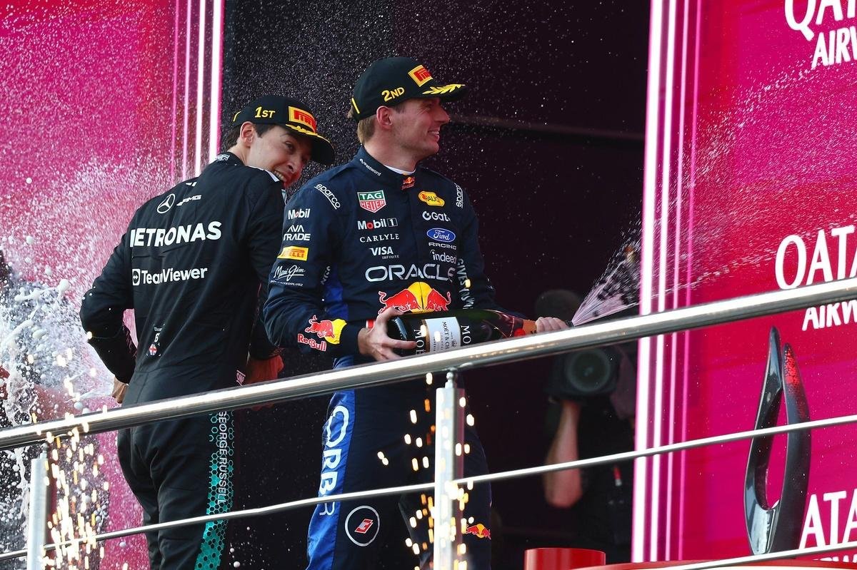 Why Mercedes thought Max Verstappen was "on some sort of massive bungee cord" in Azerbaijan GP