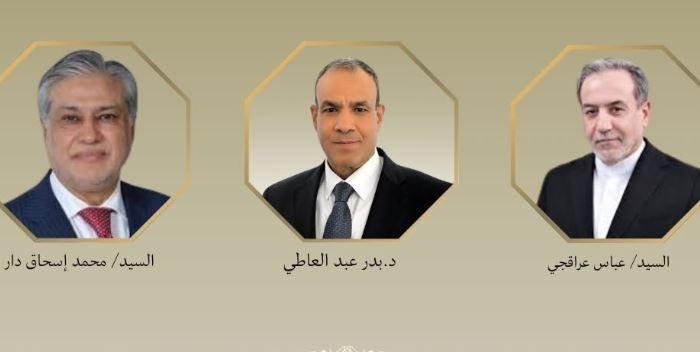 وزير الخارجية يبحث مع نظيريه ا...