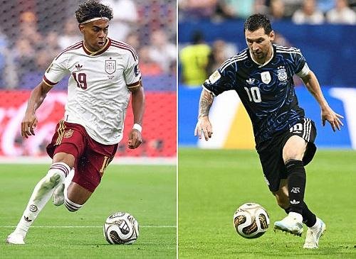 «الملك يتحدى وريثه» ميسي وياما...