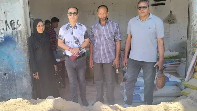 ضبط 11 طن أسمدة زراعية مجهولة المصدر في حملة رقابية بكفر الشيخ (صور)