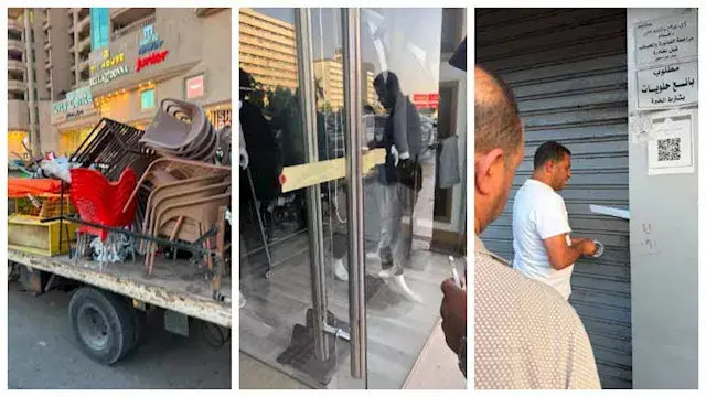 غلق وتشميع 34 محلًا غير مرخصًا...