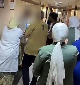 رئيس قسم يتعدى على ممرضة بمعهد...