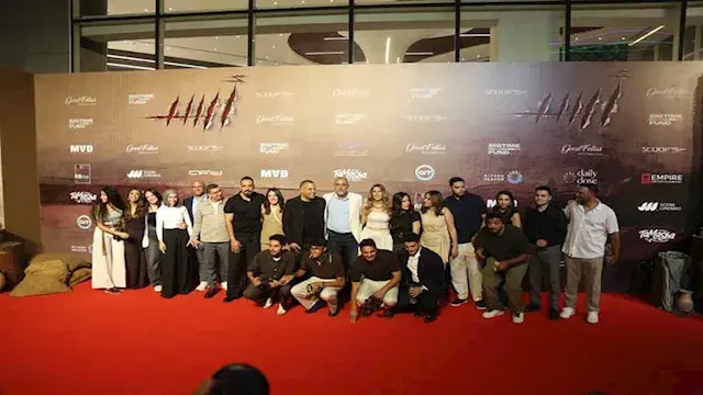 الصور الأولى من العرض الخاص لفيلم أسد بحضور الأبطال والصناع