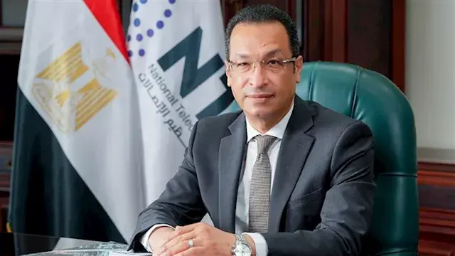 وزير الاتصالات يبحث مع رئيس "هواوي" تعزيز التعاون في الاتصالات والحوسبة السحابية