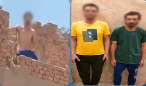 بعد ظهور شاب عاريا أعلى سطح عق...