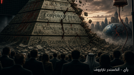 هرم الديون الأمريكي والعالمي يحتضر أمام أعيننا على الهواء مباشرة