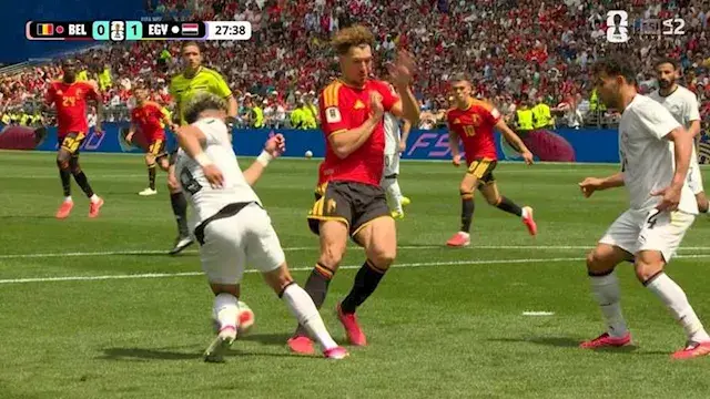 لحظة بلحظة.. مصر1 -1بلجيكا.. ا...