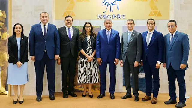 وزير السياحة يفتتح الجناح المص...