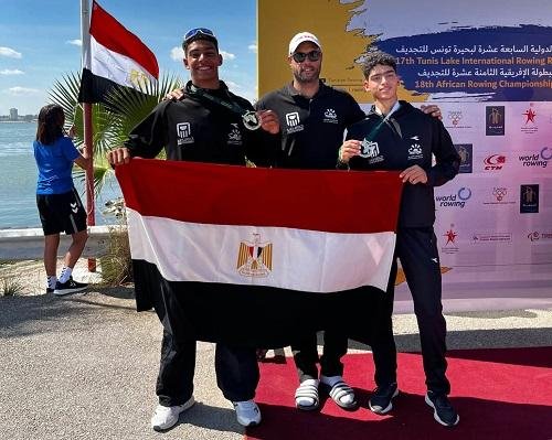 الذهبية الثالثة لمصر.. ياسين أ...