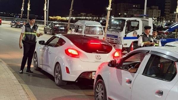 حملة مرورية مكبرة بدمياط لضبط...