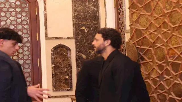 حسام غالي يقدم واجب العزاء في الراحل عمرو النقلي نائب رئيس بنك مصر