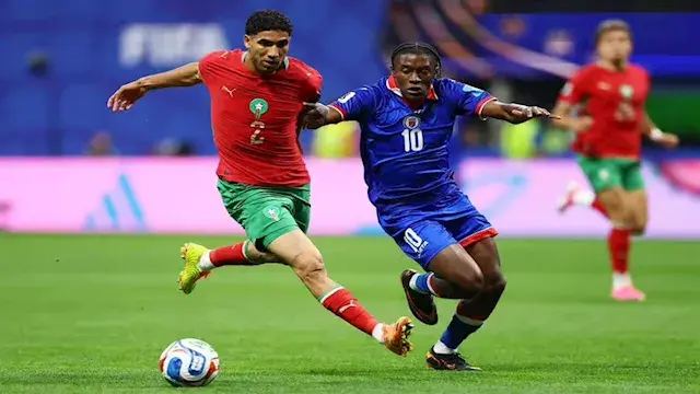 برباعية أمام هايتي.. المغرب ين...