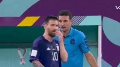 سكالوني يودع ميسي: لم أرَ أحدً...