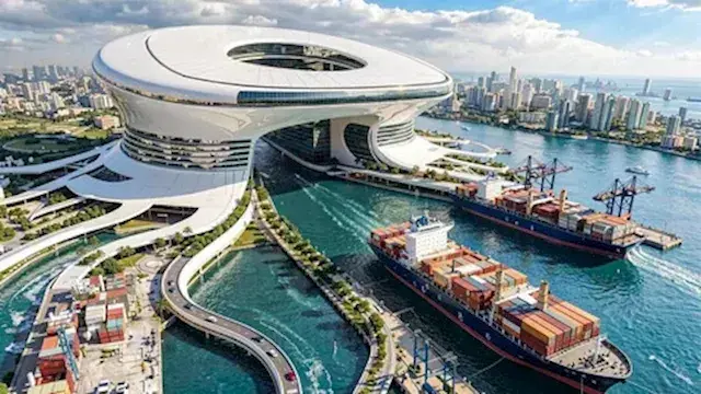 تحت الأرض..  قطار سريع يمر أسف...